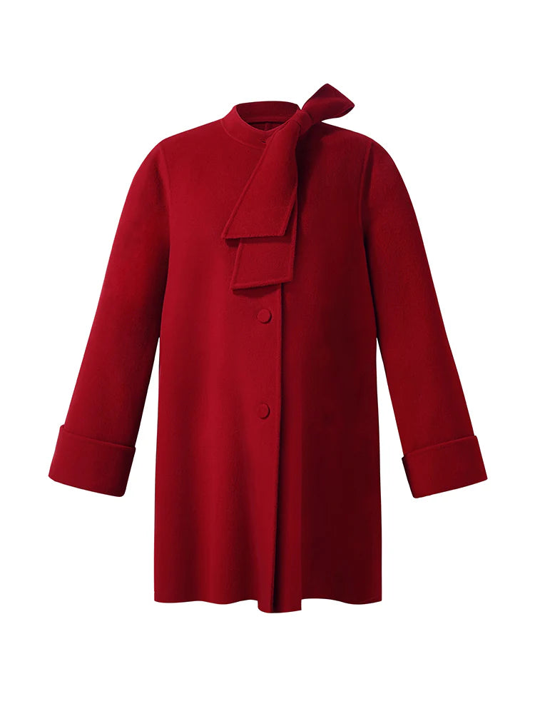 Scarlet Cape Coat