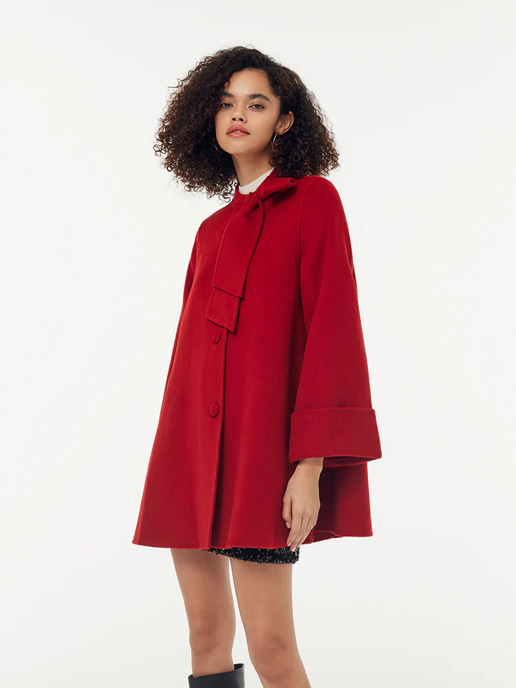 Scarlet Cape Coat