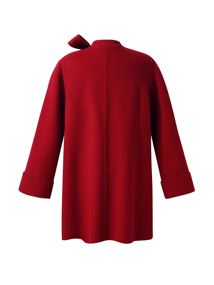 Scarlet Cape Coat