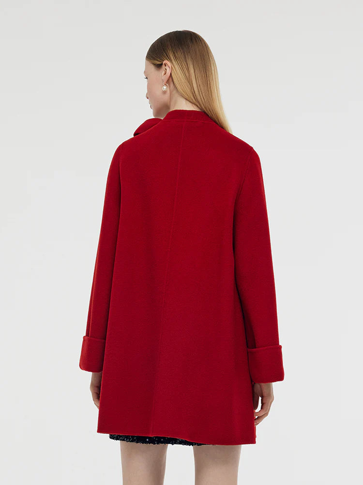 Scarlet Cape Coat