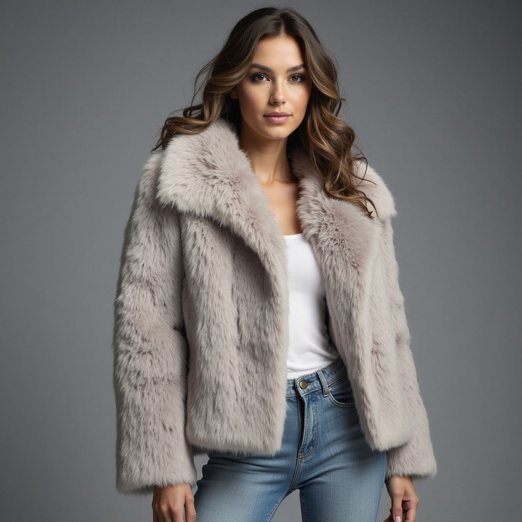 MOONLIT FUR JACKET