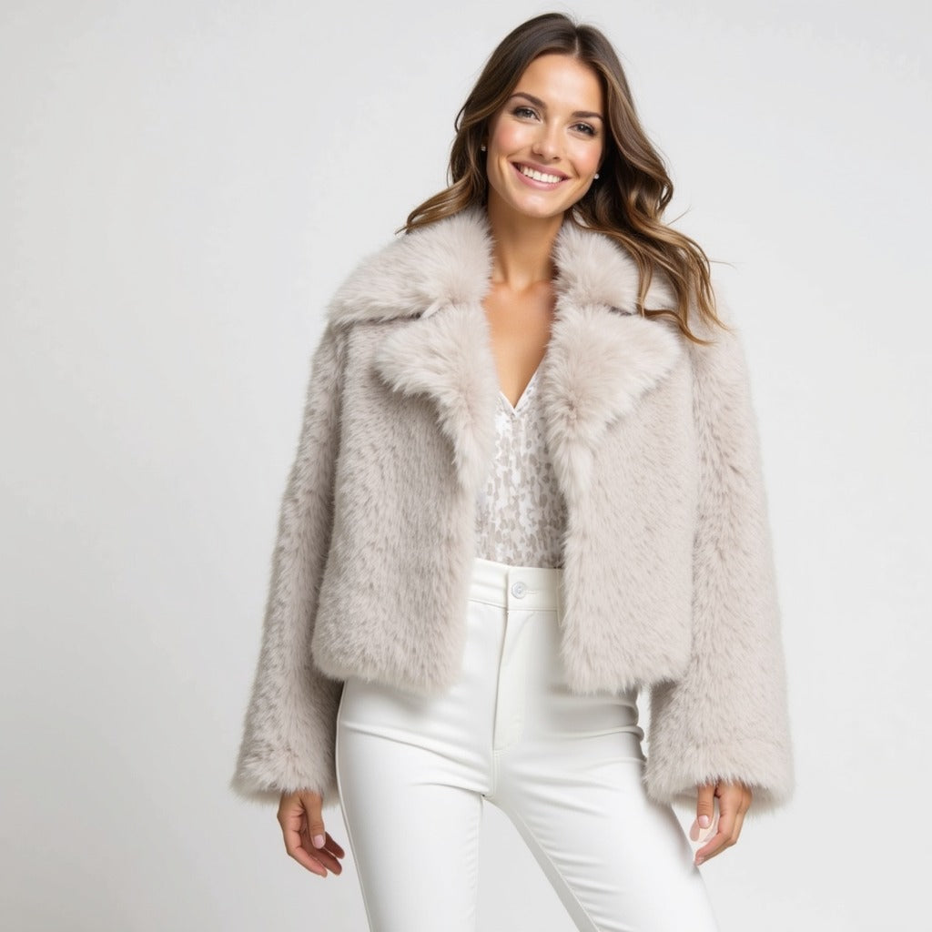 MOONLIT FUR JACKET